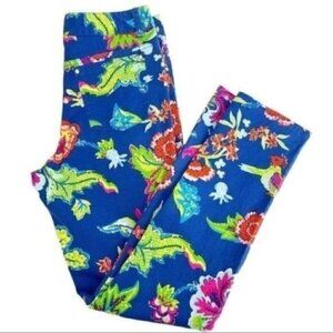Island Republic Ocean Blue Floral Jeans Size 6 NWT New with Tags